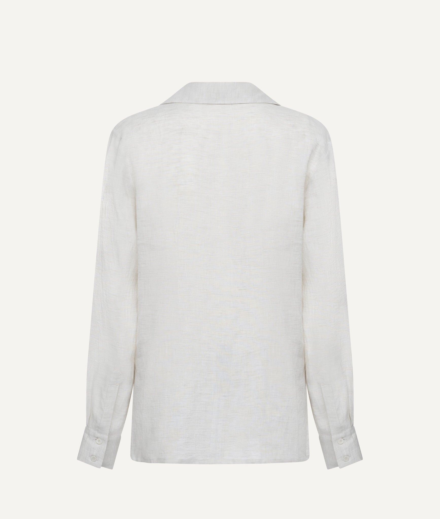 Kiton - Buttonless Shirt in Linen