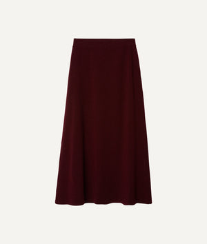 The Merino Wool Flare Skirt