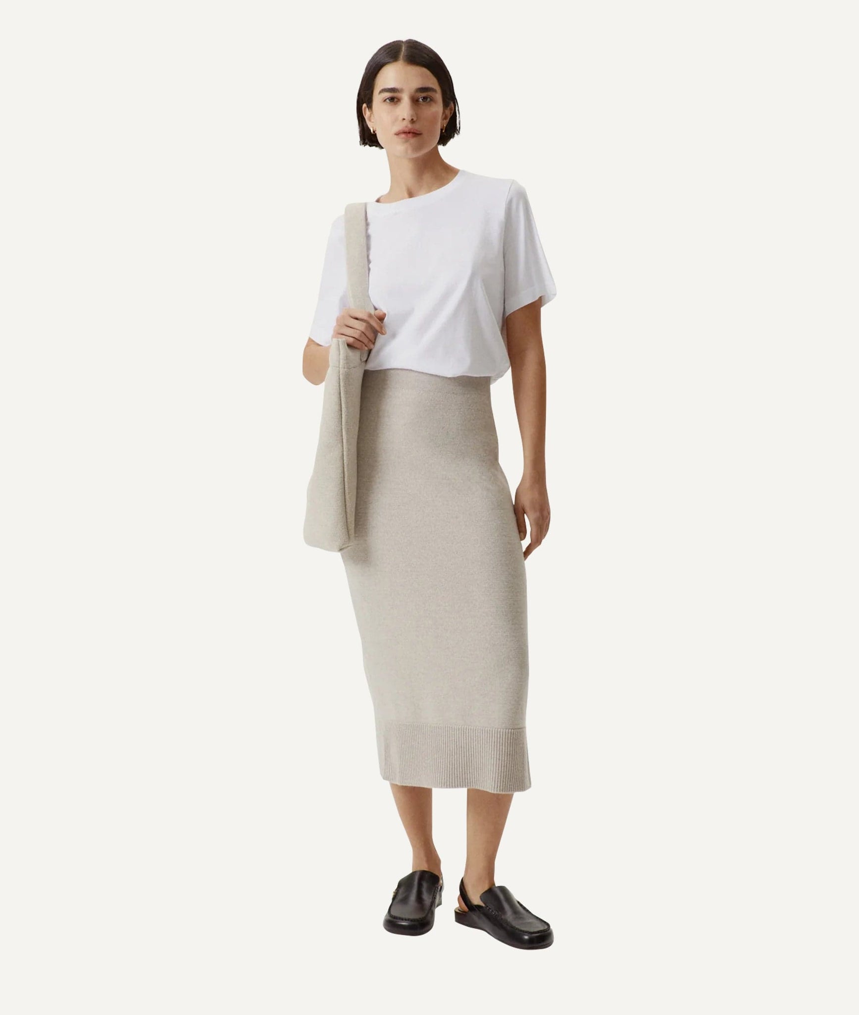 The Merino Wool Pencil Skirt