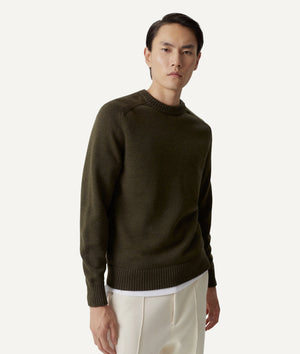 The Merino Wool Saddle Shoulder Sweater