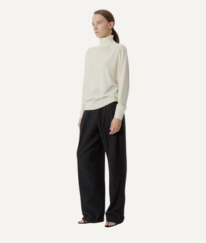 The Ultrasoft Wool Relaxed Roll-Neck