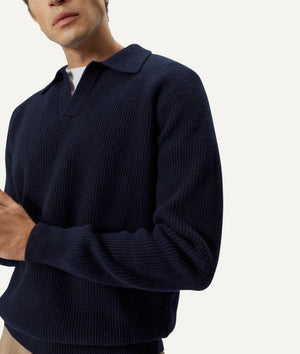 The Woolen Ribbed Polo