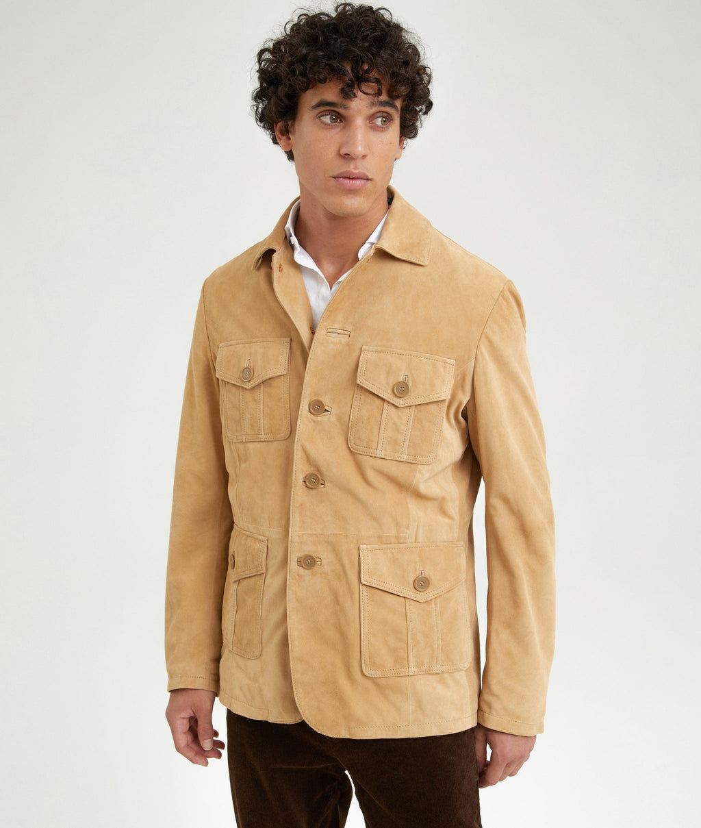 Safari Jacket in Suede – ETIQL