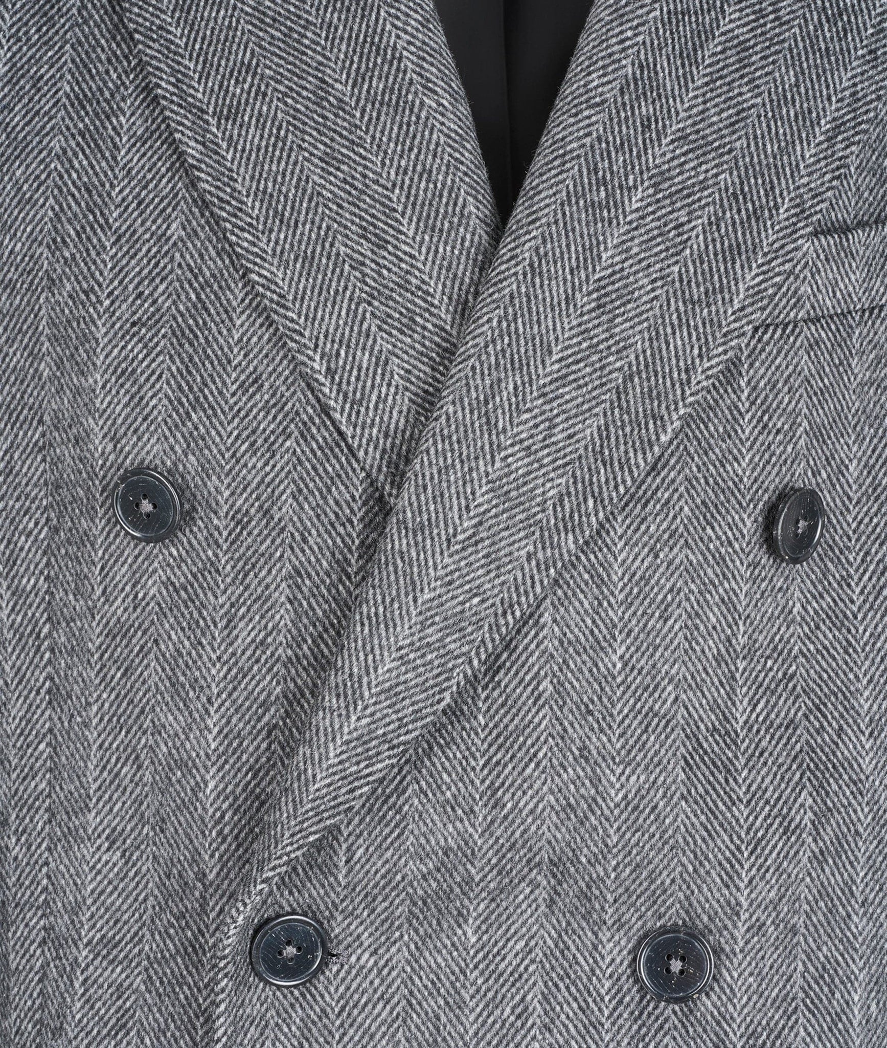 Double-Breasted Coat in Piacenza Cashmere