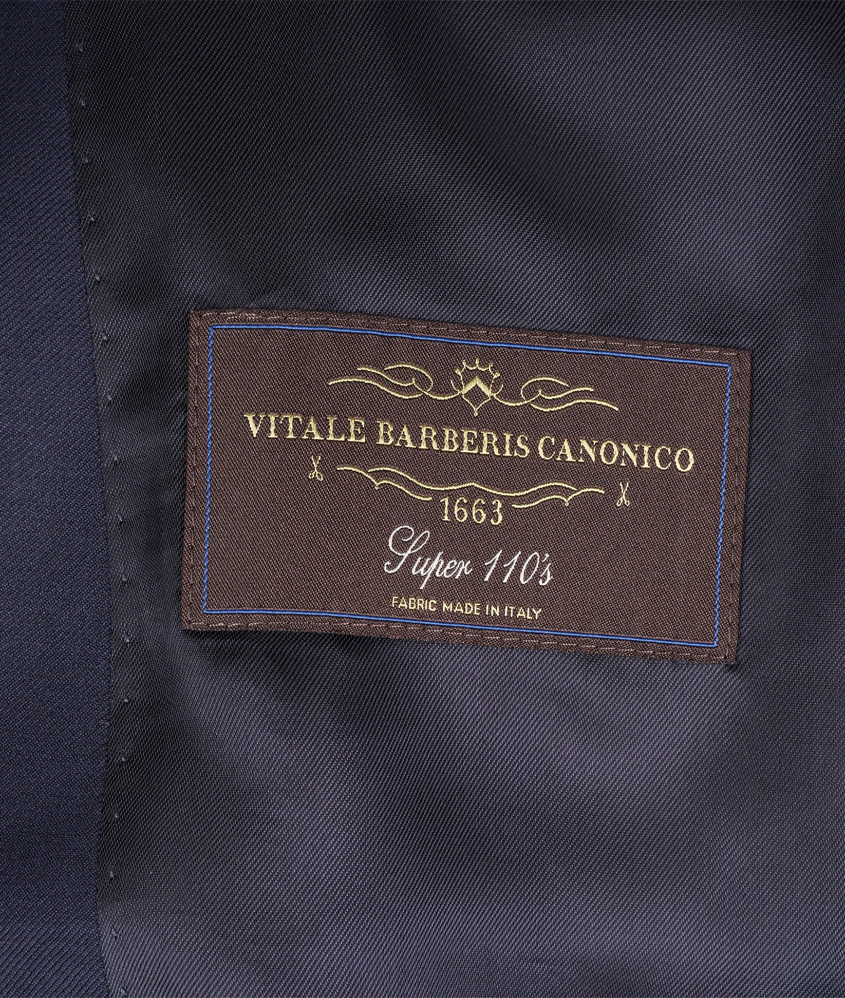 Single-Breasted Suit in Vitale Barberis Canonico Wool