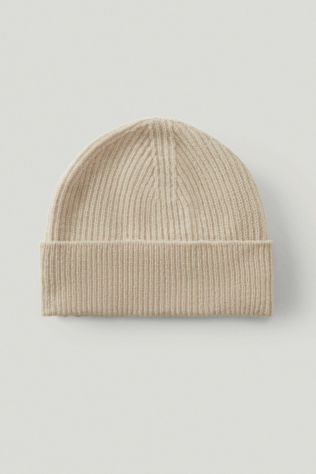 Ecru | The Woolen Ribbed Beanie