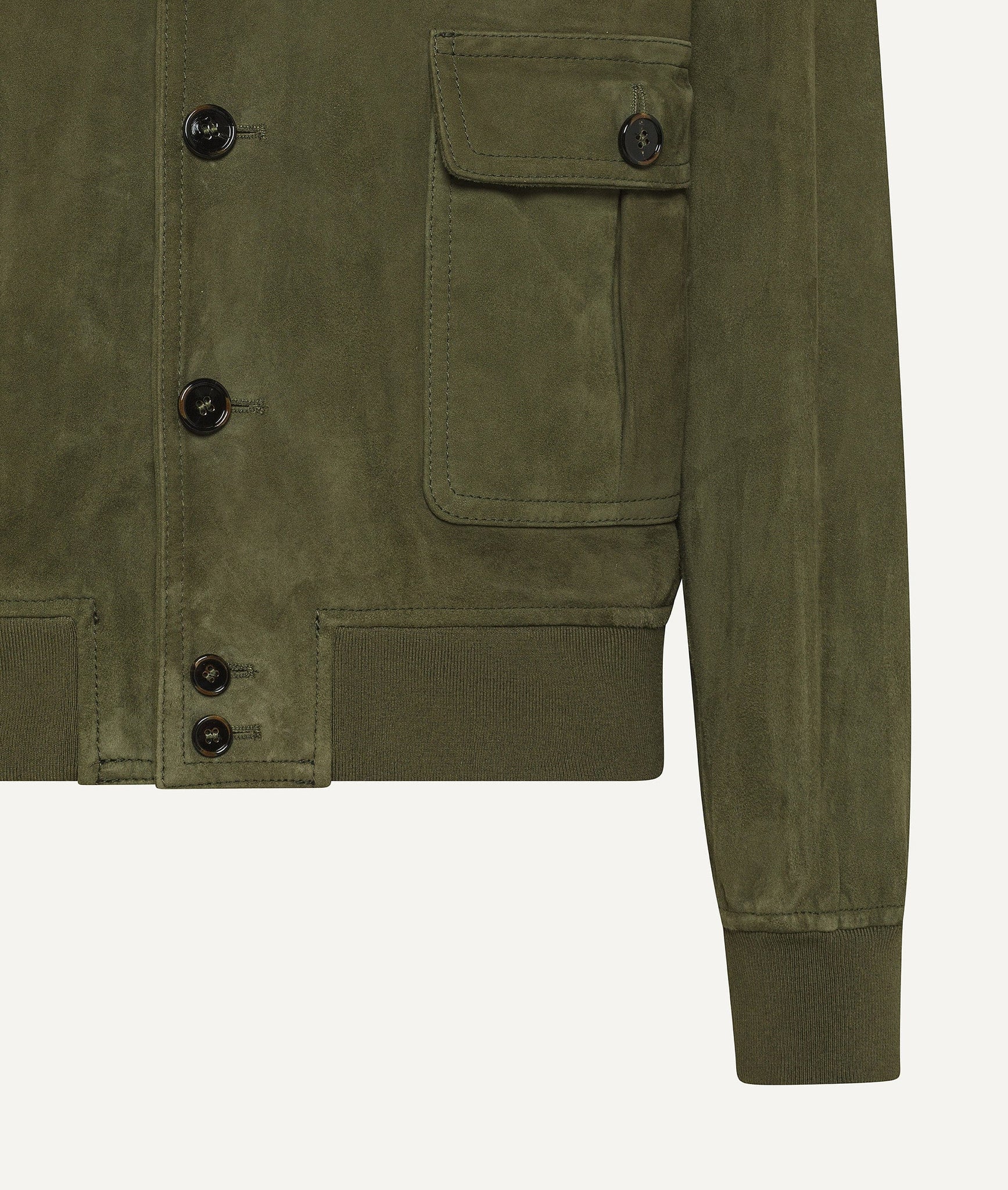 Bomber Jacket in Lamkskin