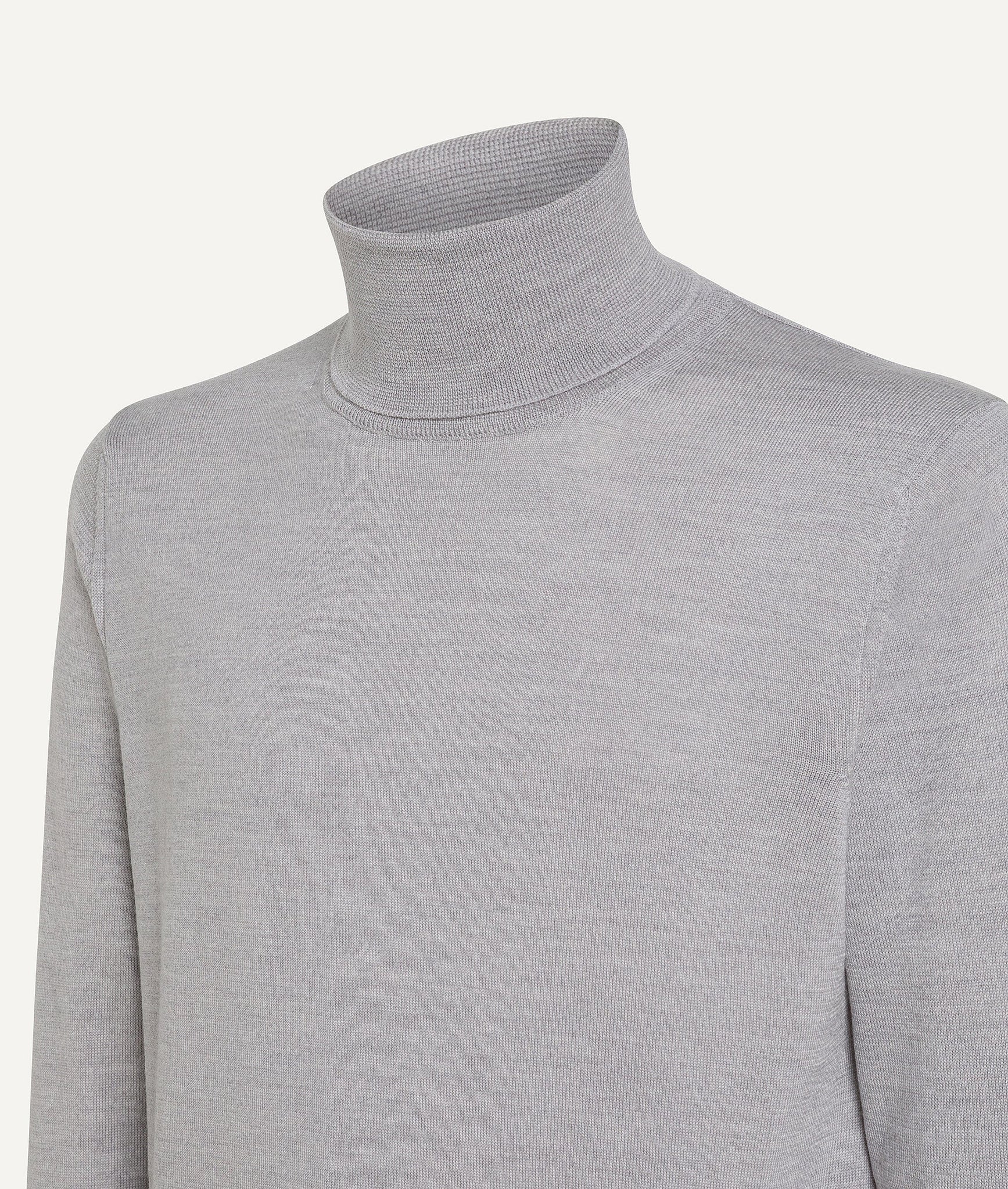 Roll Neck in Extrafine Merino Wool