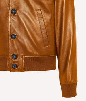 A1 Bomber Jacket in Lambskin