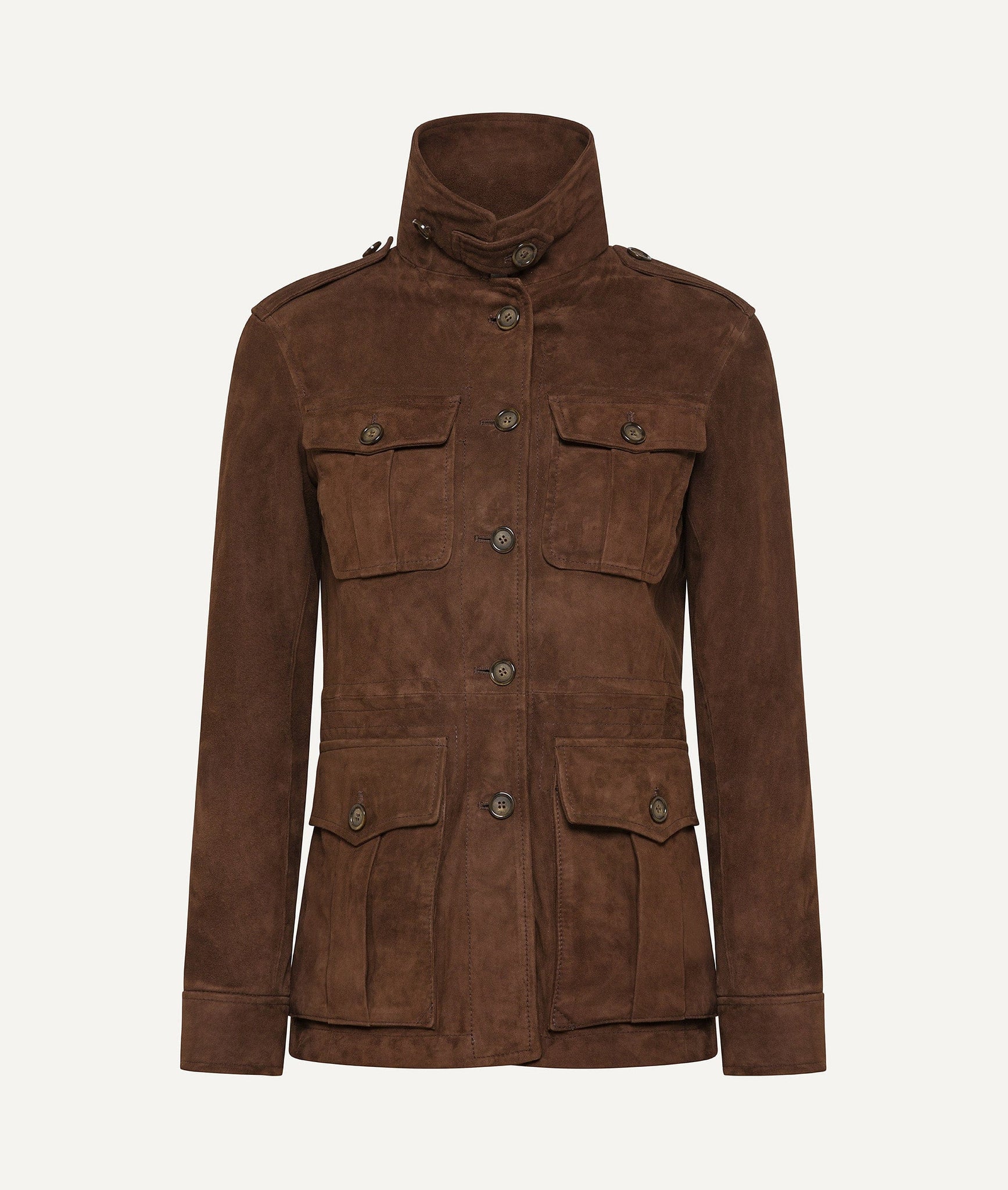Safari Trench in Suede