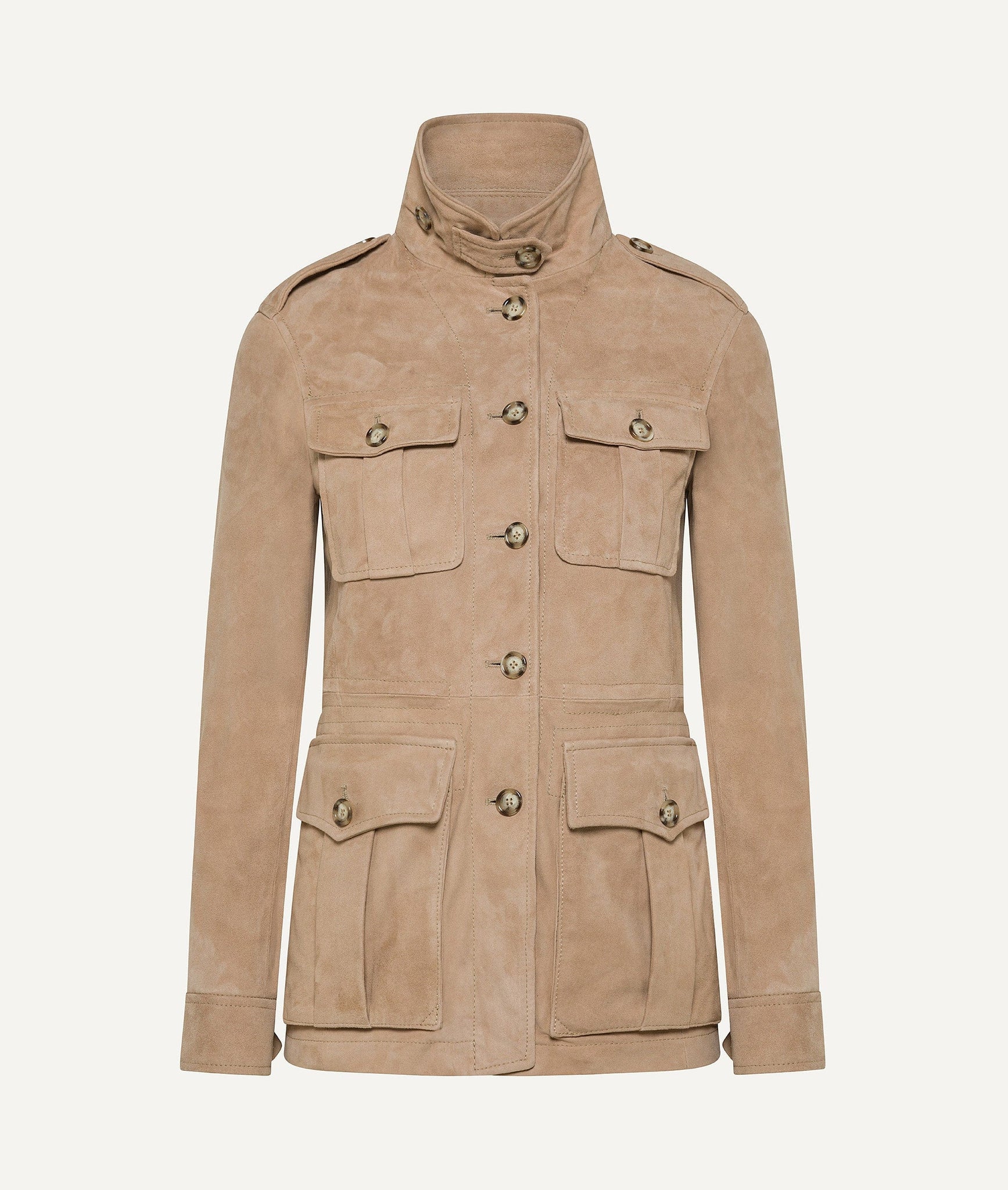Safari Trench in Suede