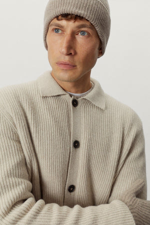 Oak | The Woolen Ribbed Beanie