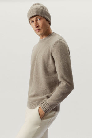 Oak | The Woolen Ribbed Beanie