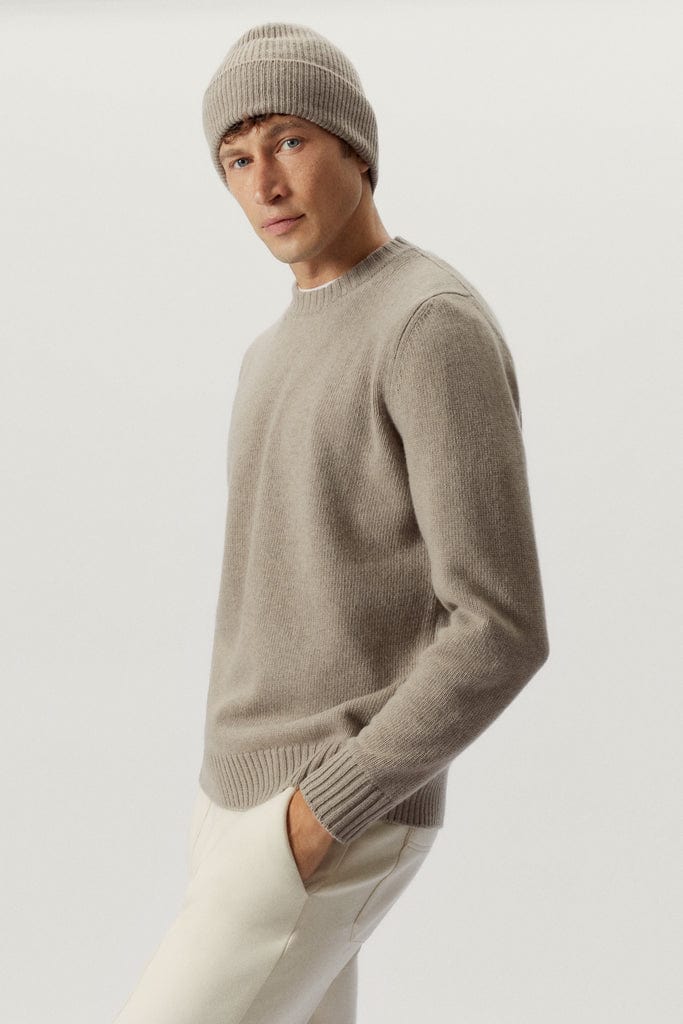 Oak | The Woolen Ribbed Beanie