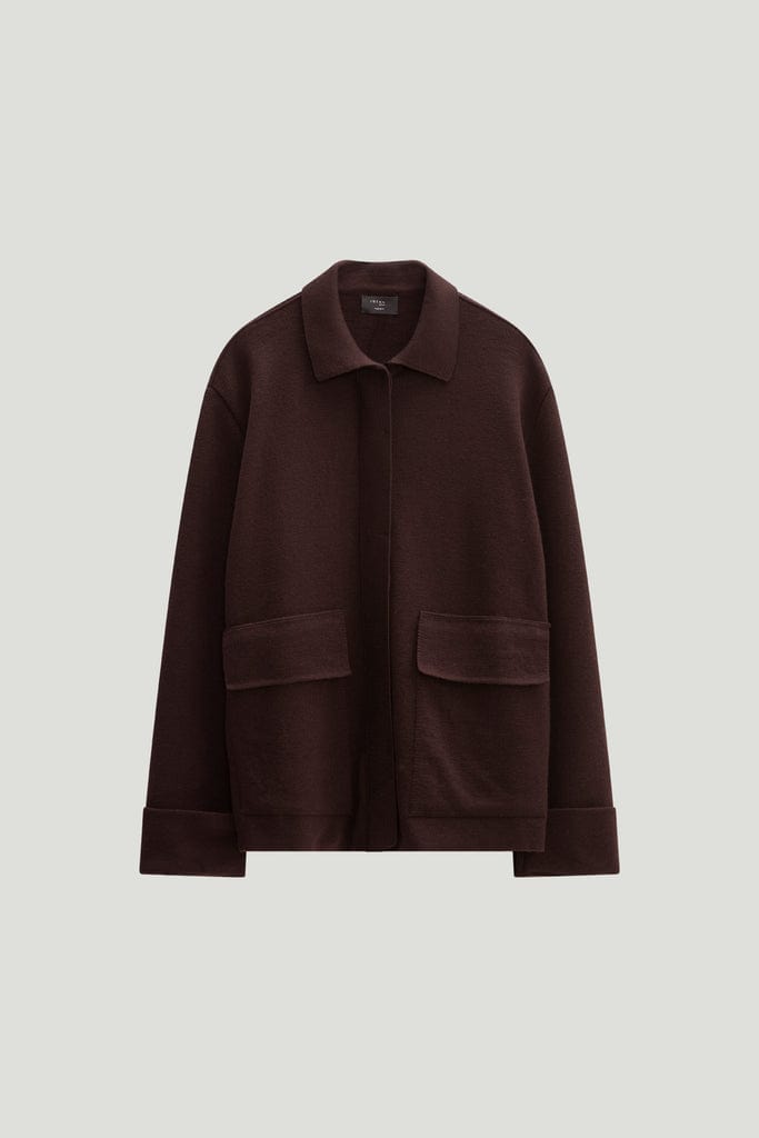 The Merino Wool Jacket - brown