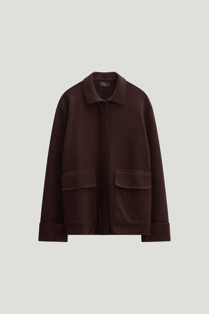 The Merino Wool Jacket - brown