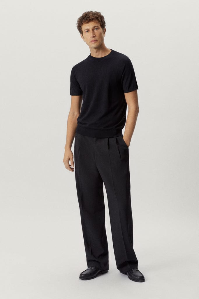 Black | The Ultrasoft Wool T-Shirt