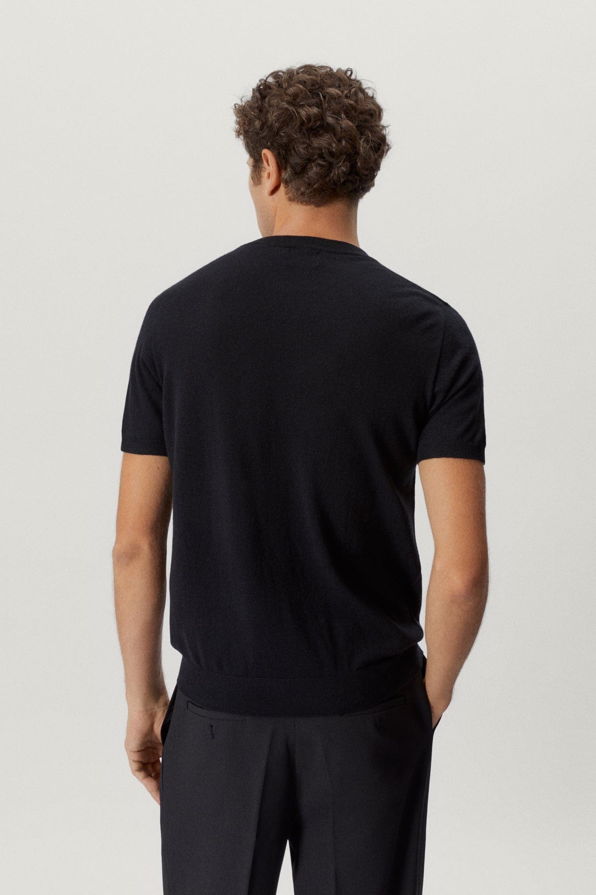 Black | The Ultrasoft Wool T-Shirt