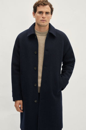 The Woolen Coat- blue