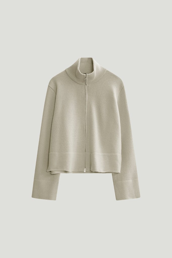 The Merino Wool Full-zip jacket