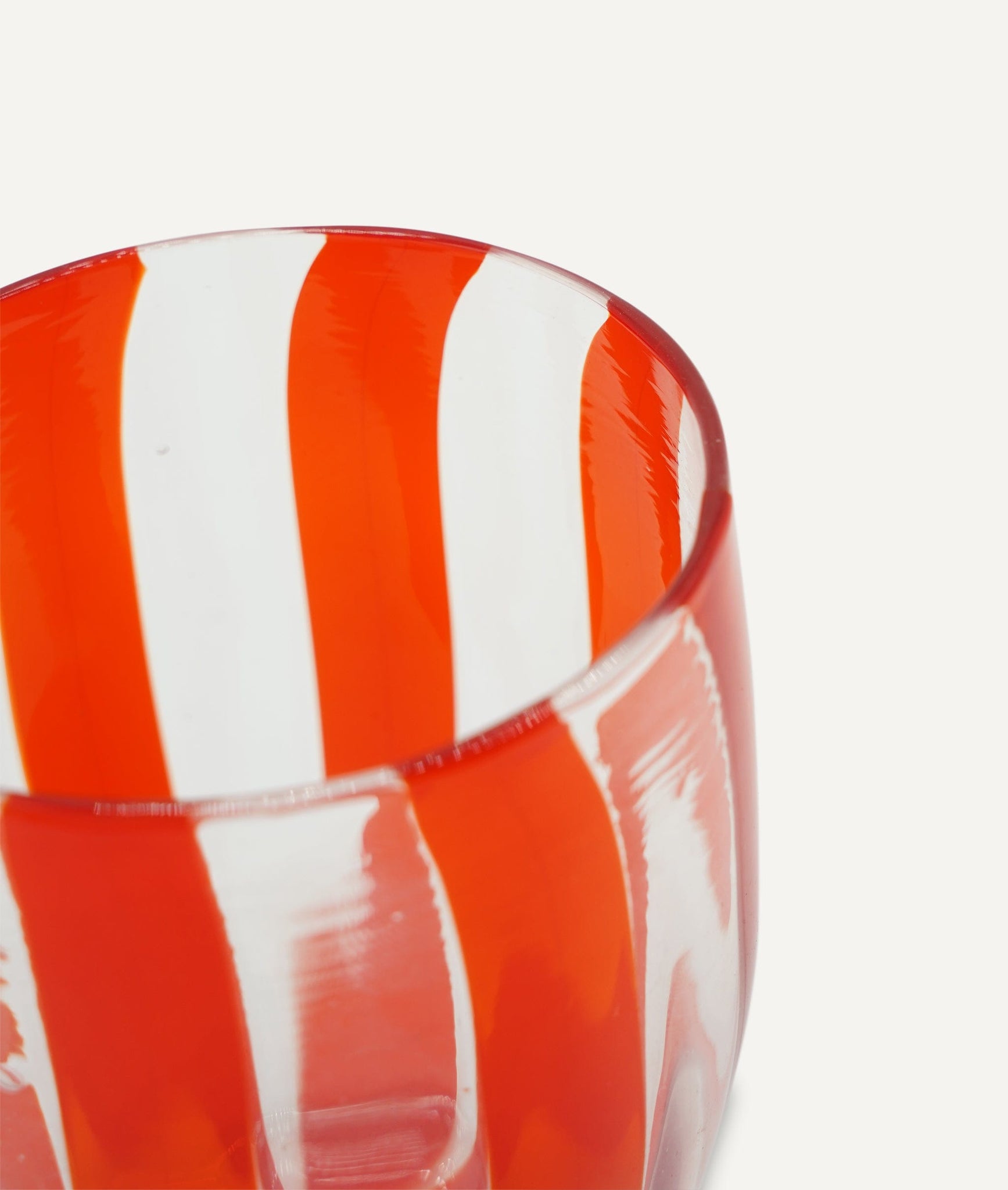 Cup in Murano glass - Thick line