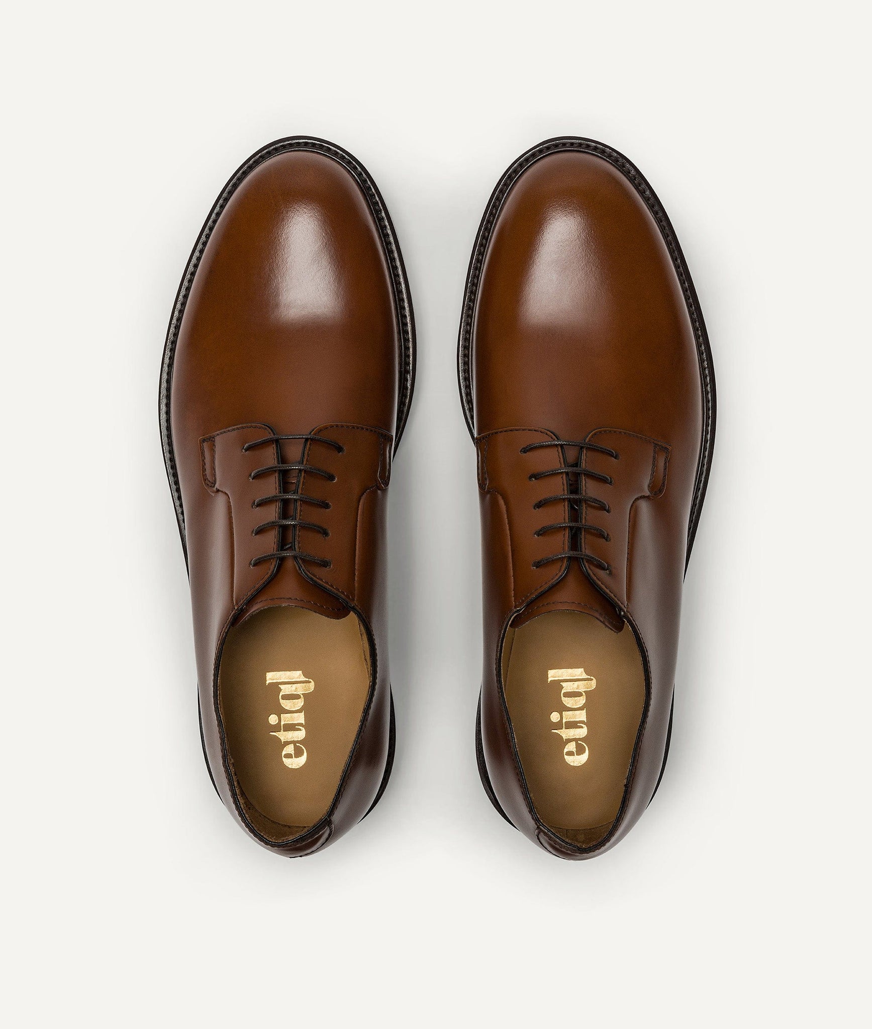 Derby in Calf Leather