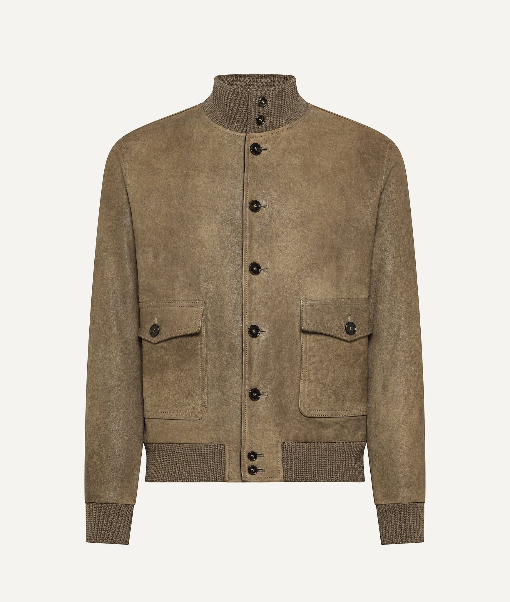 Bomber Jacket in Lambskin