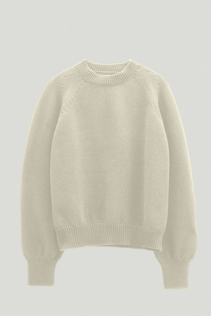 Milk White | The Organic Cotton Tricot Sweater