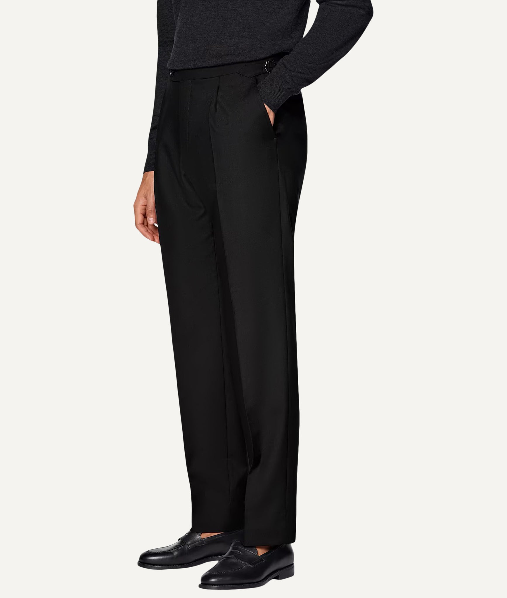 Business Trousers in Vitale Barberis Canonico Super 110’s Virgin Wool