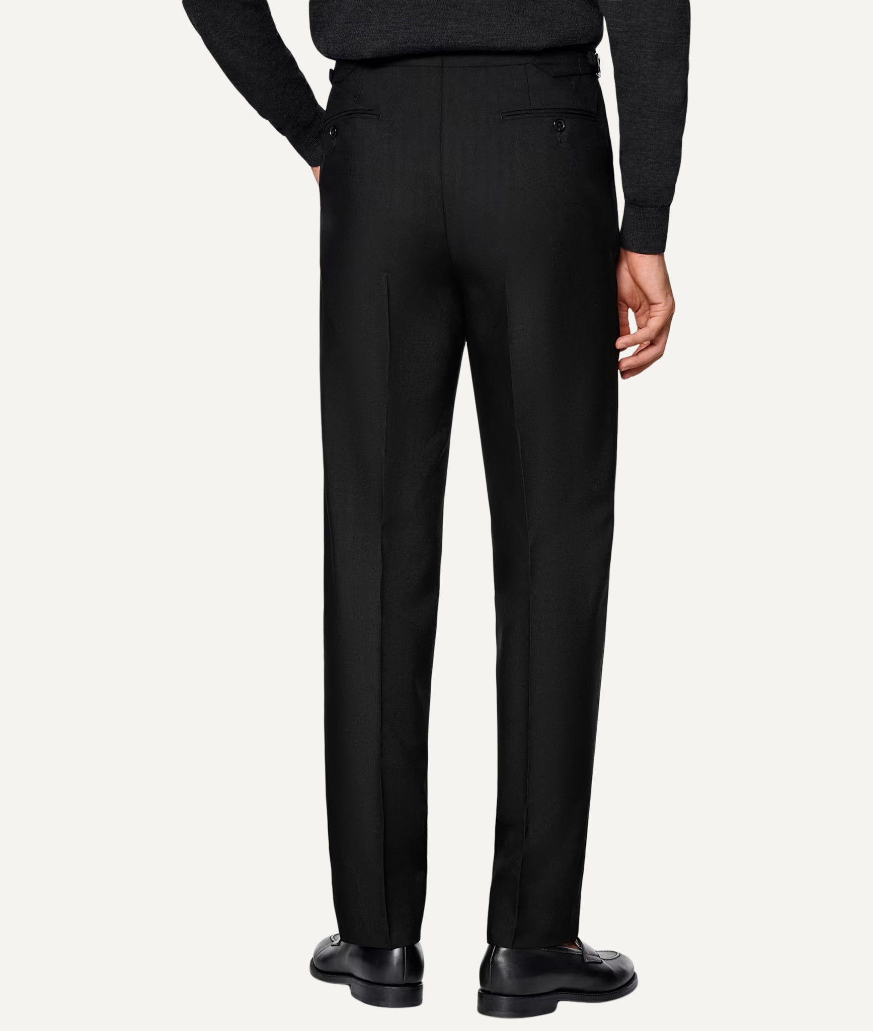 Business Trousers in Vitale Barberis Canonico Super 110’s Virgin Wool
