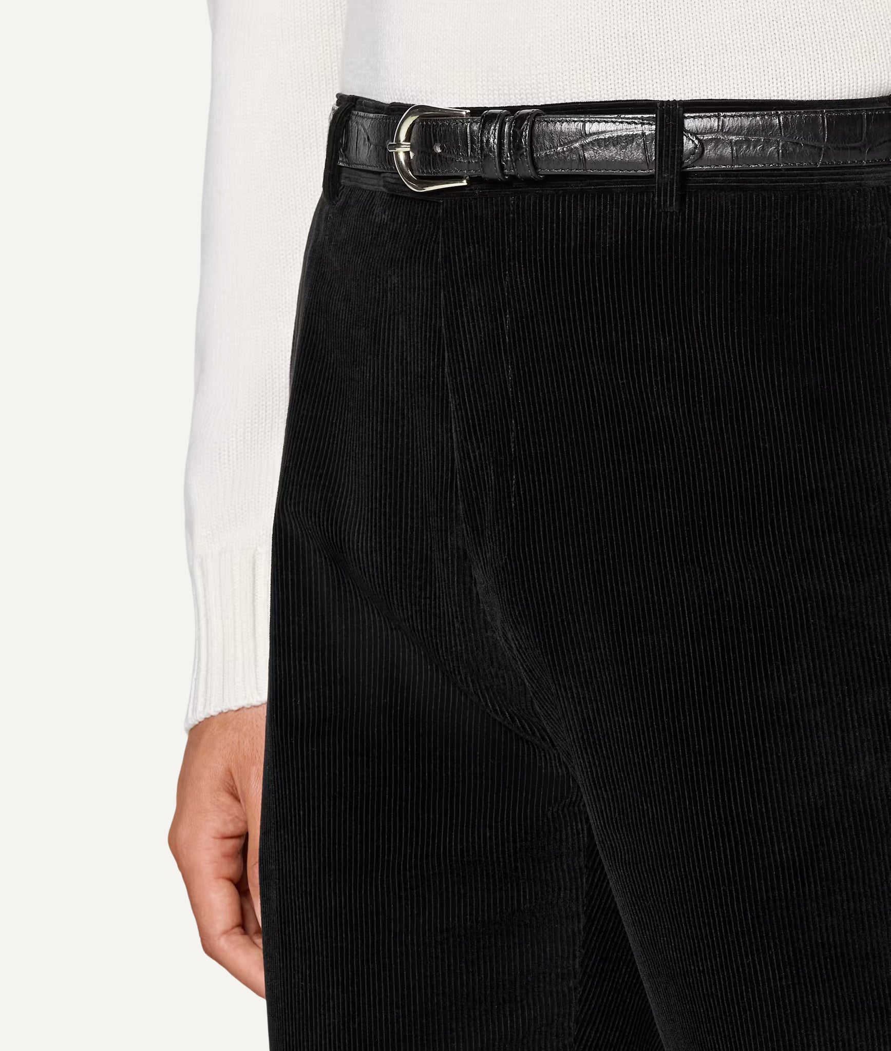 Trousers in Duca Visconti di Modrone Heavy Stretch Corduroy