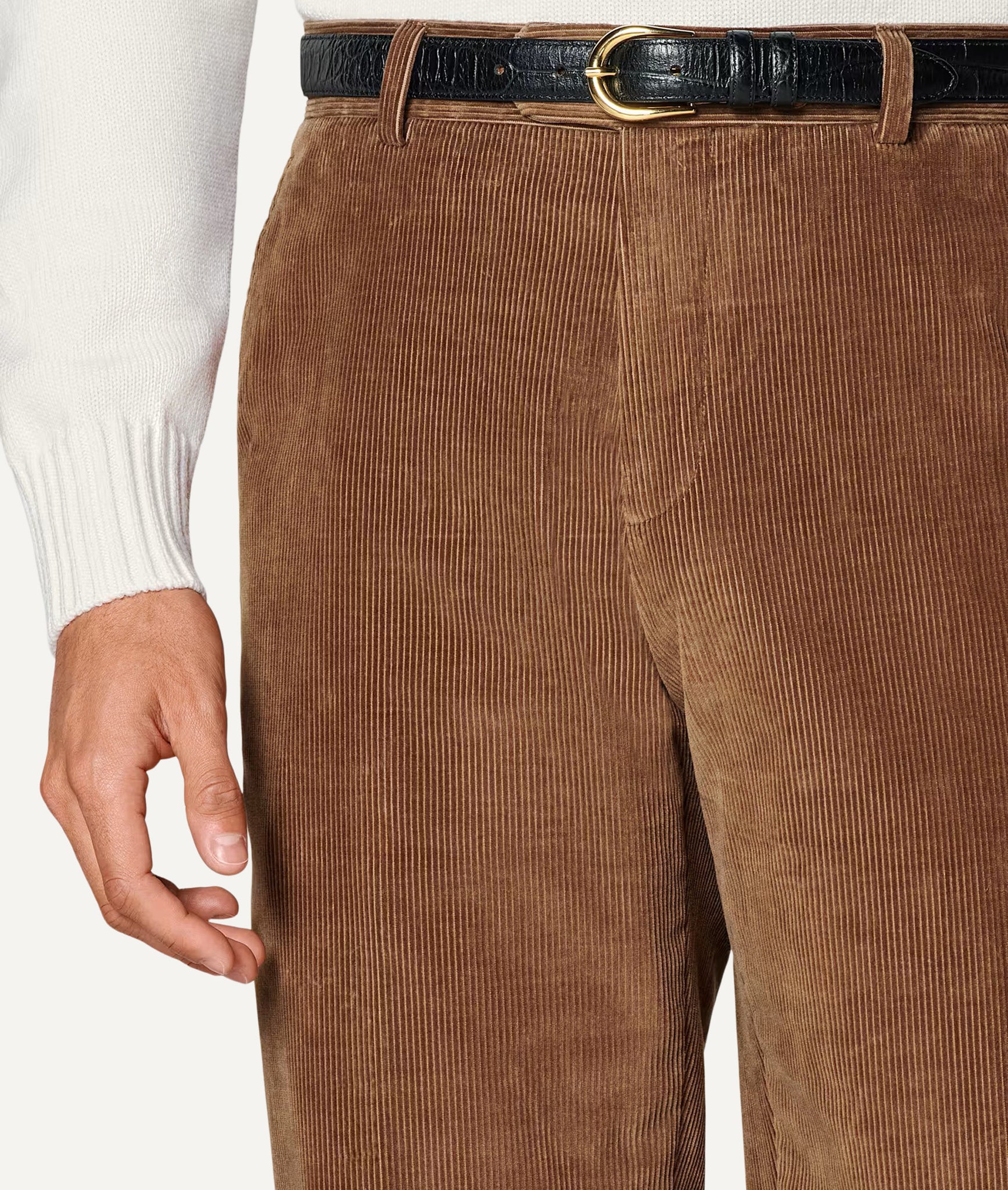 Trousers in Duca Visconti di Modrone Heavy Stretch Corduroy
