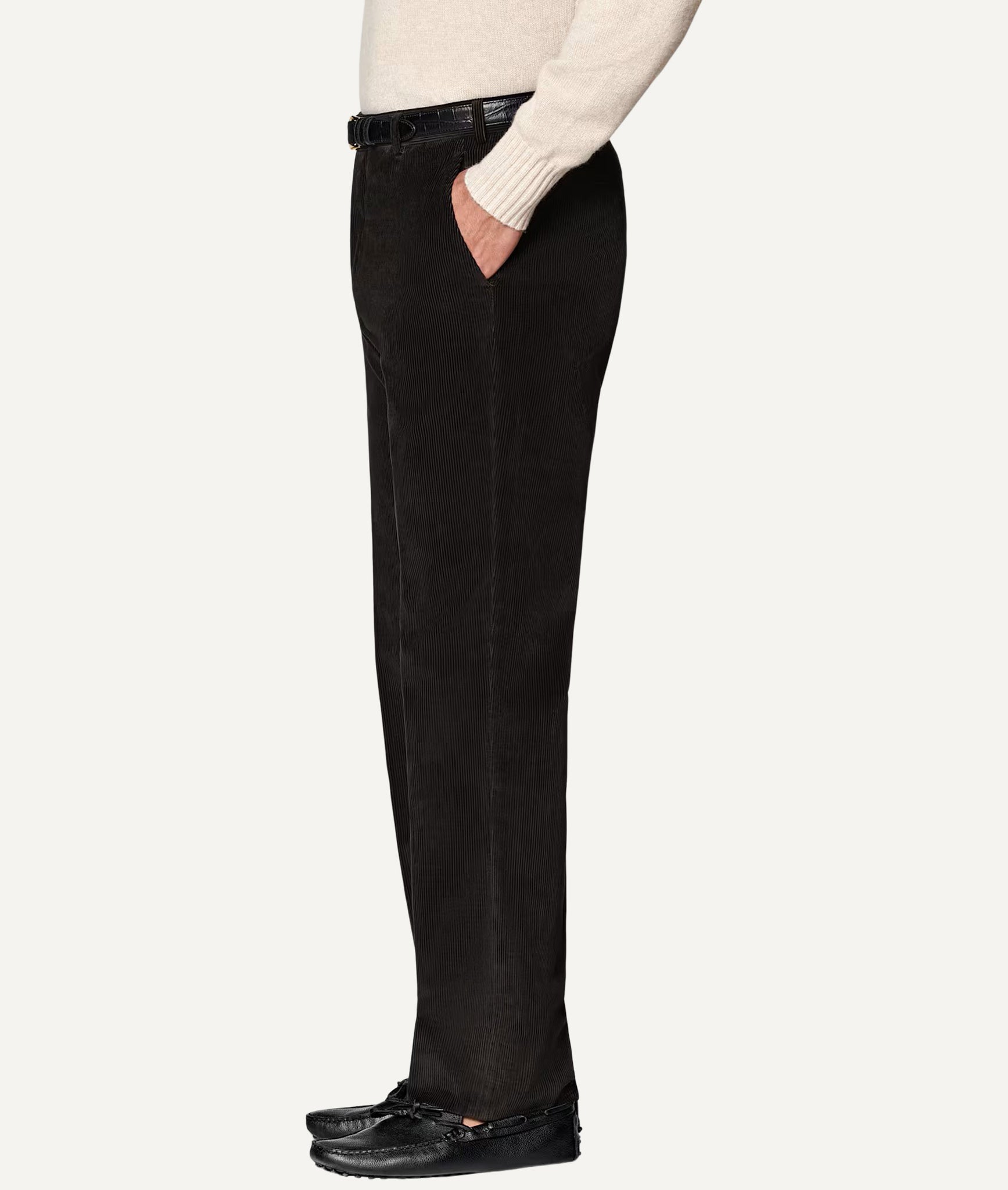 Trousers in Duca Visconti di Modrone Heavy Stretch Corduroy