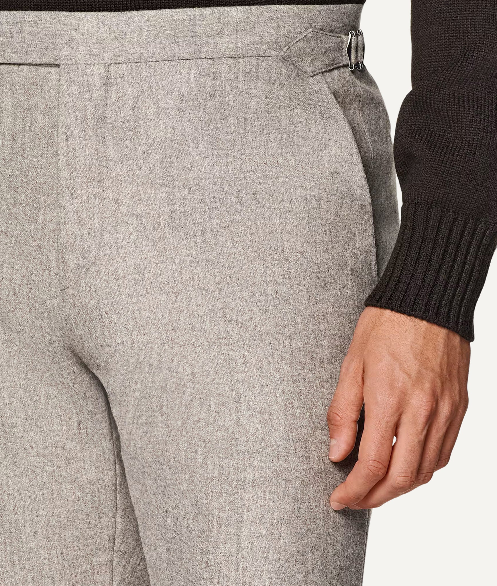 Trousers in Vitale Barberis Canonico Flannel Wool