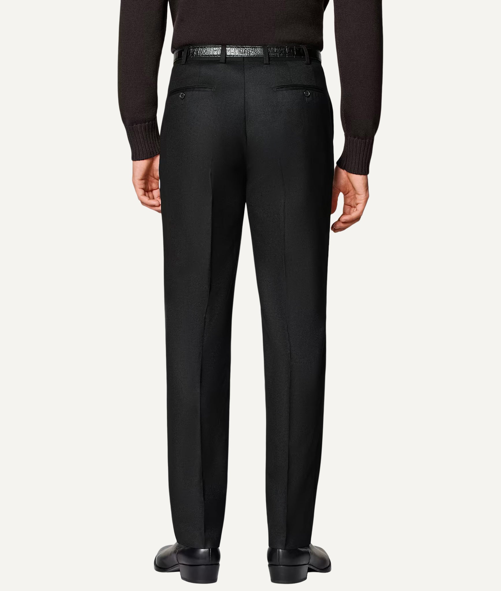 Trousers in Vitale Barberis Canonico Flannel Wool