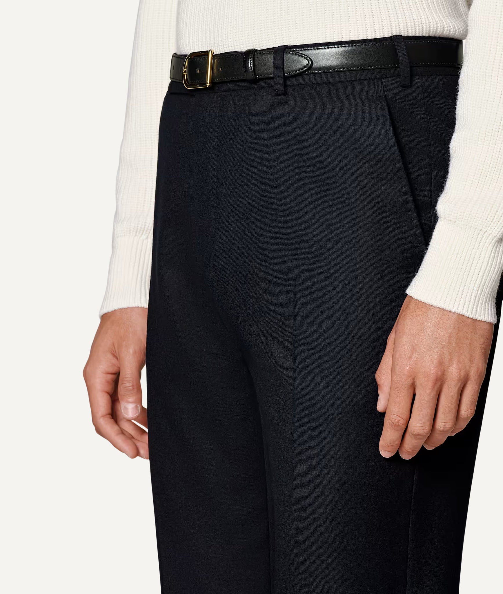 Trousers in Vitale Barberis Canonico Flannel Wool