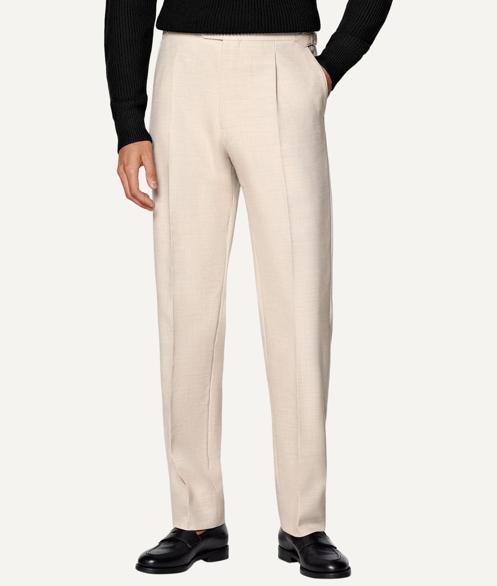 Business Trousers in Vitale Barberis Canonico Super 110’s Virgin Wool