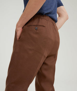 Trousers in Linen