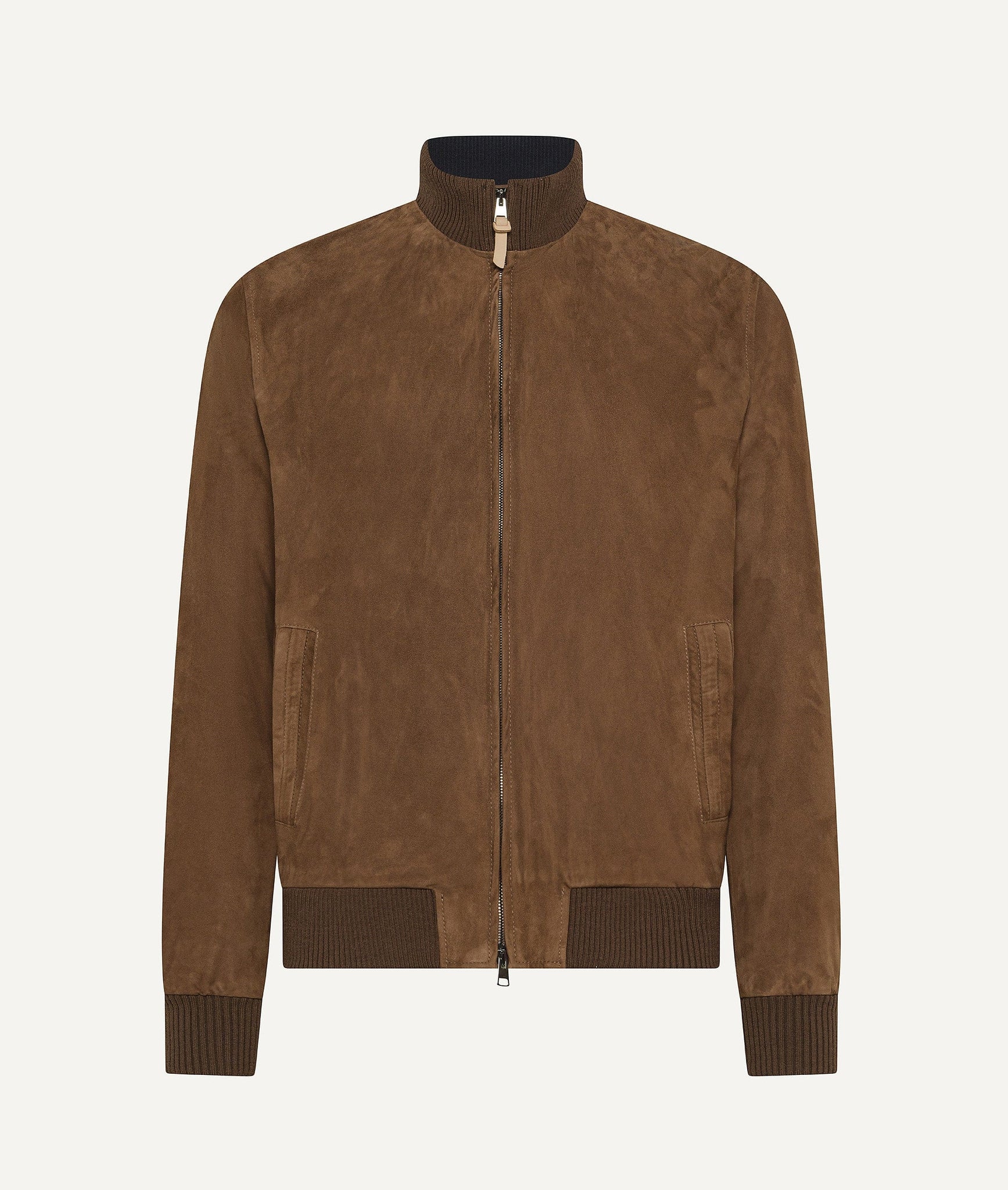 Bomber Jacket in Suede
