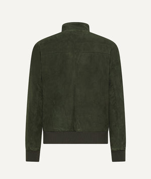 Bomber Jacket in Suede