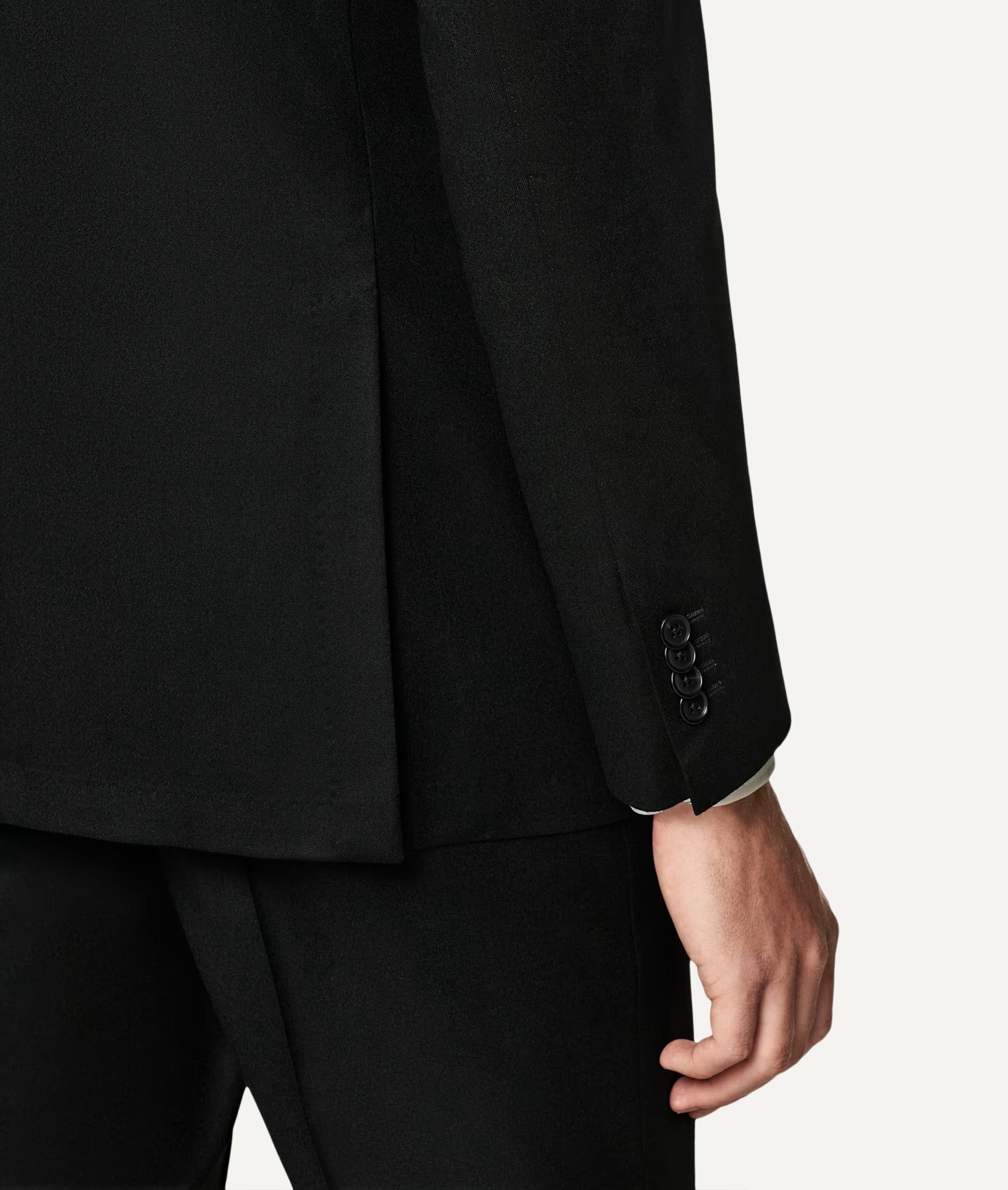 Single-Breasted Suit in Vitale Barberis Canonico Flannel Wool