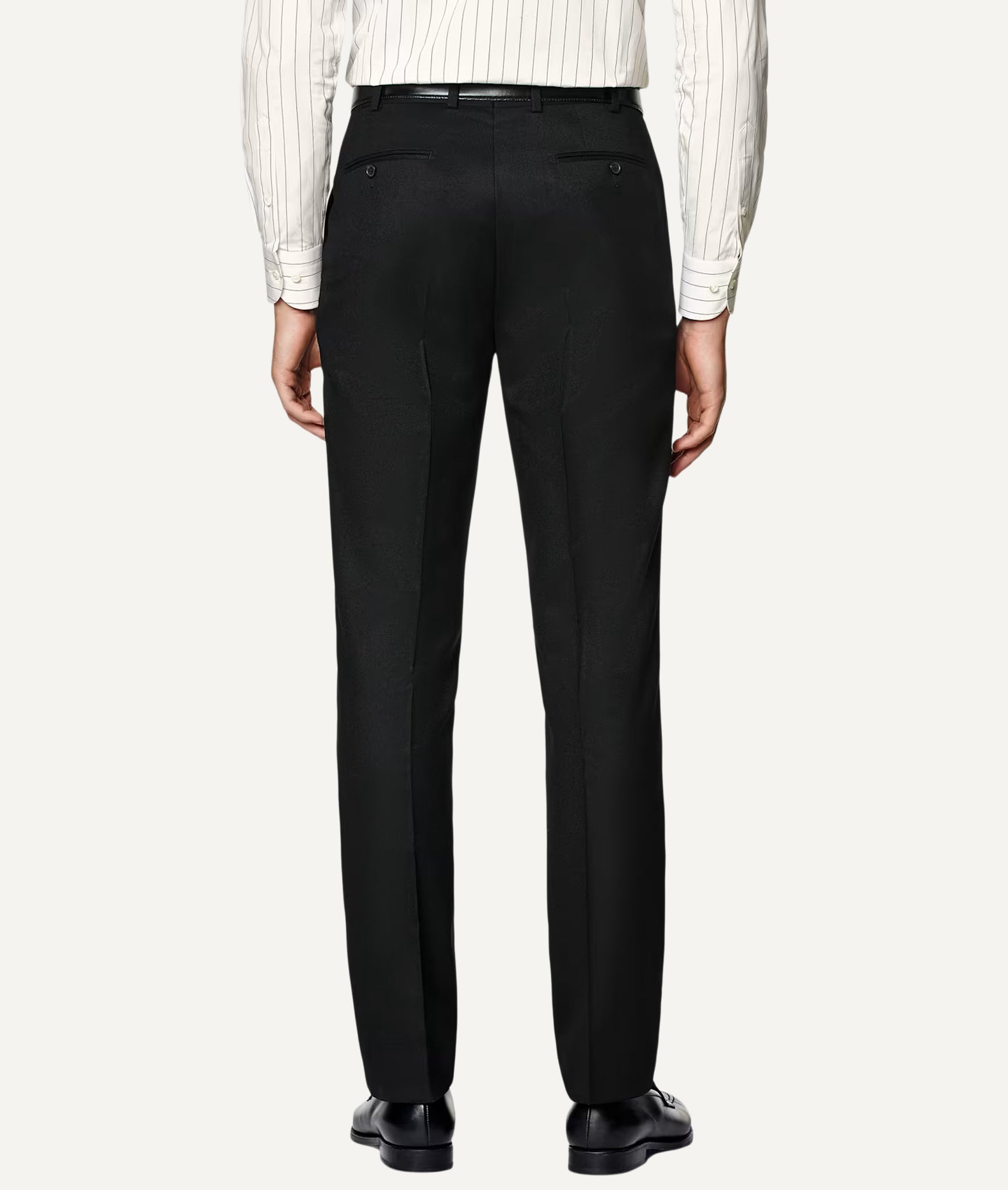 Single-Breasted Suit in Vitale Barberis Canonico Flannel Wool