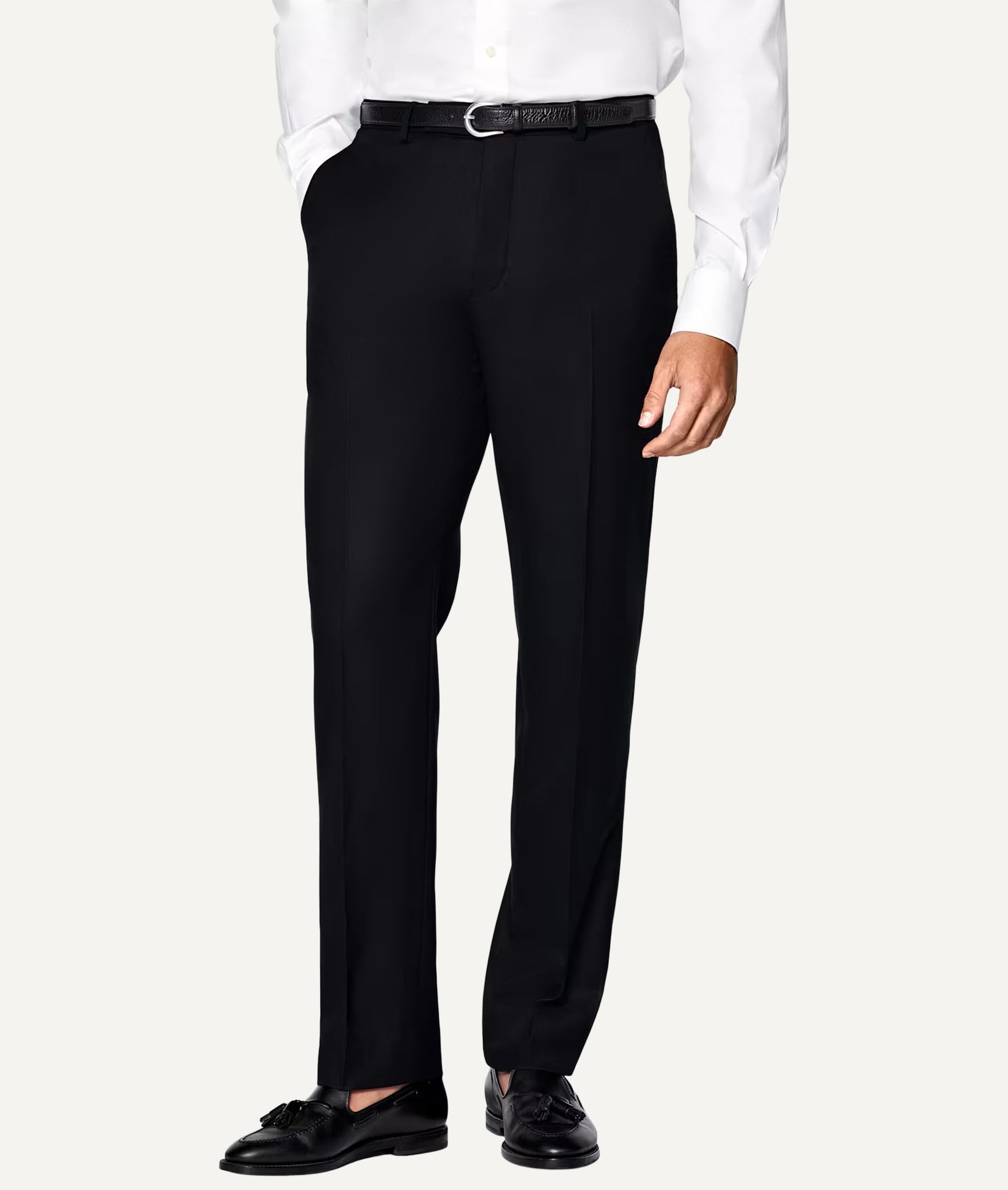 Single-Breasted Suit in Vitale Barberis Canonico Flannel Wool