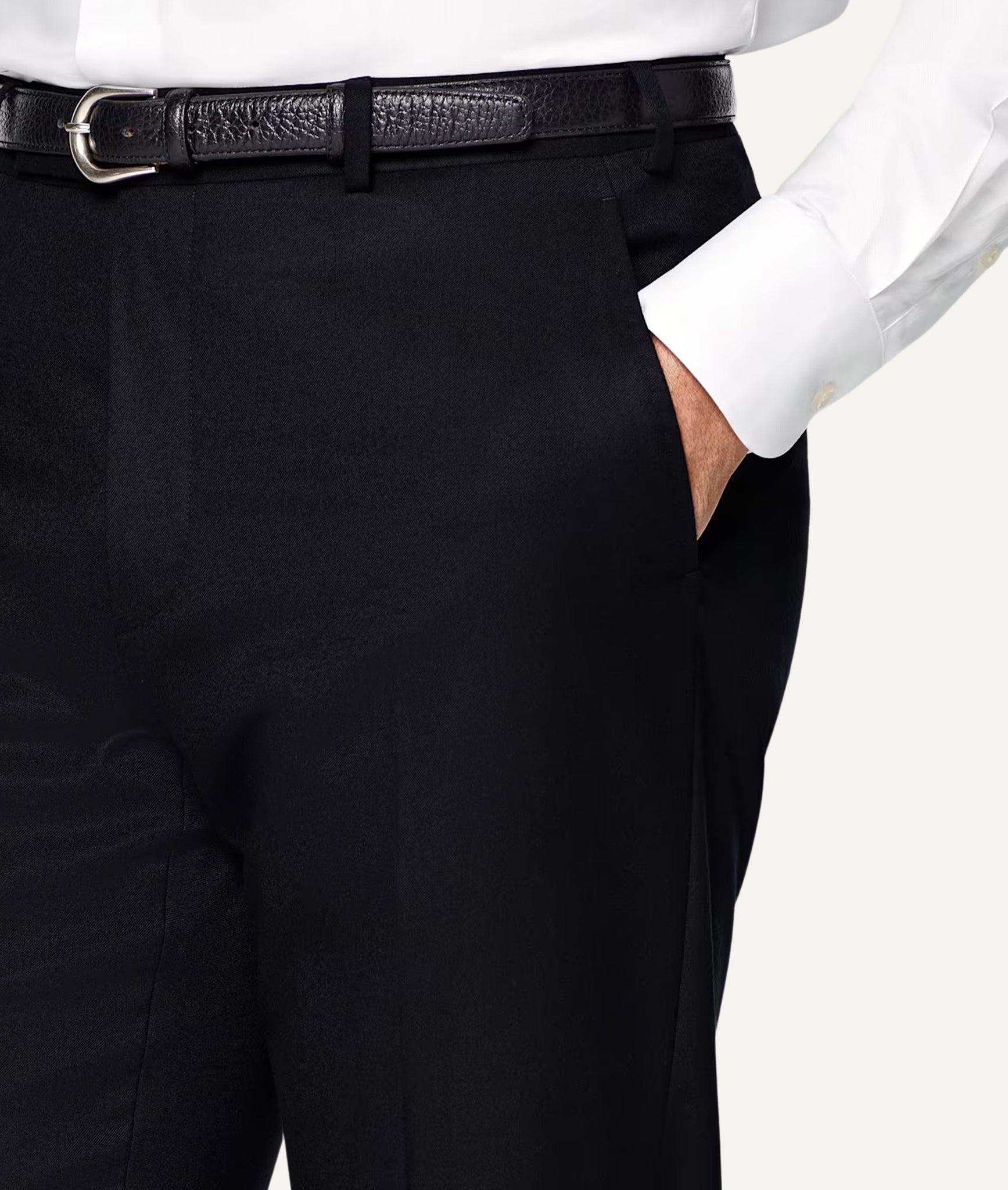 Single-Breasted Suit in Vitale Barberis Canonico Flannel Wool