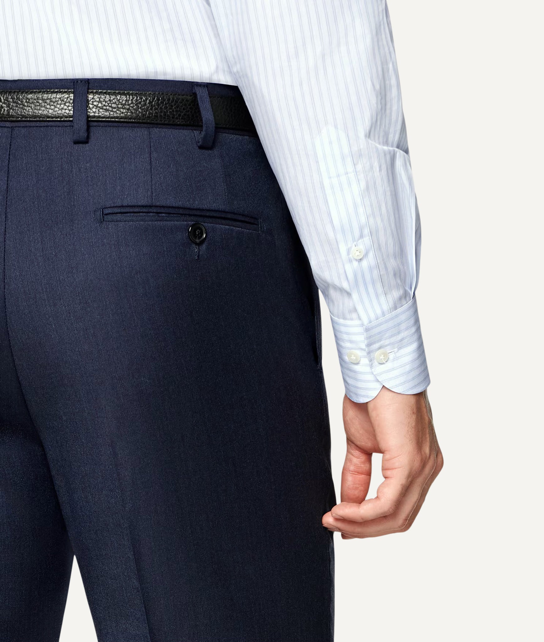 Single-Breasted Suit in Reda Super 110’s Virgin Wool