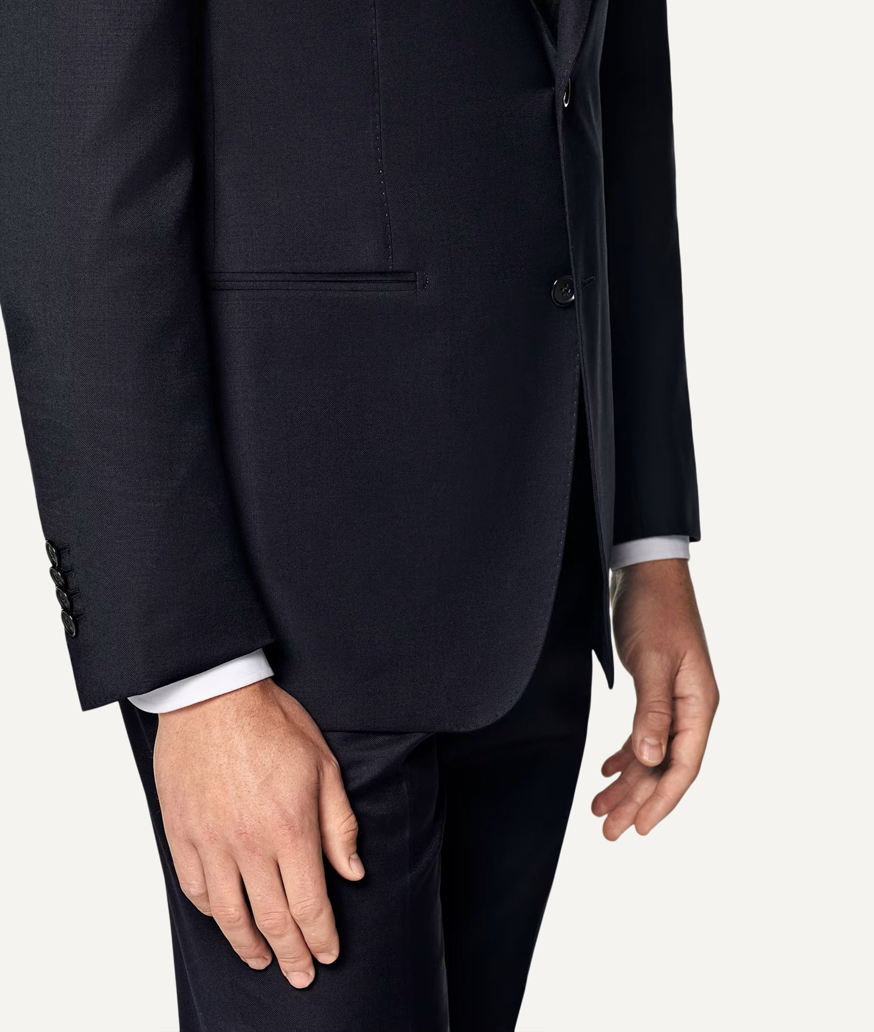 Single-Breasted Suit in Reda Super 110’s Virgin Wool