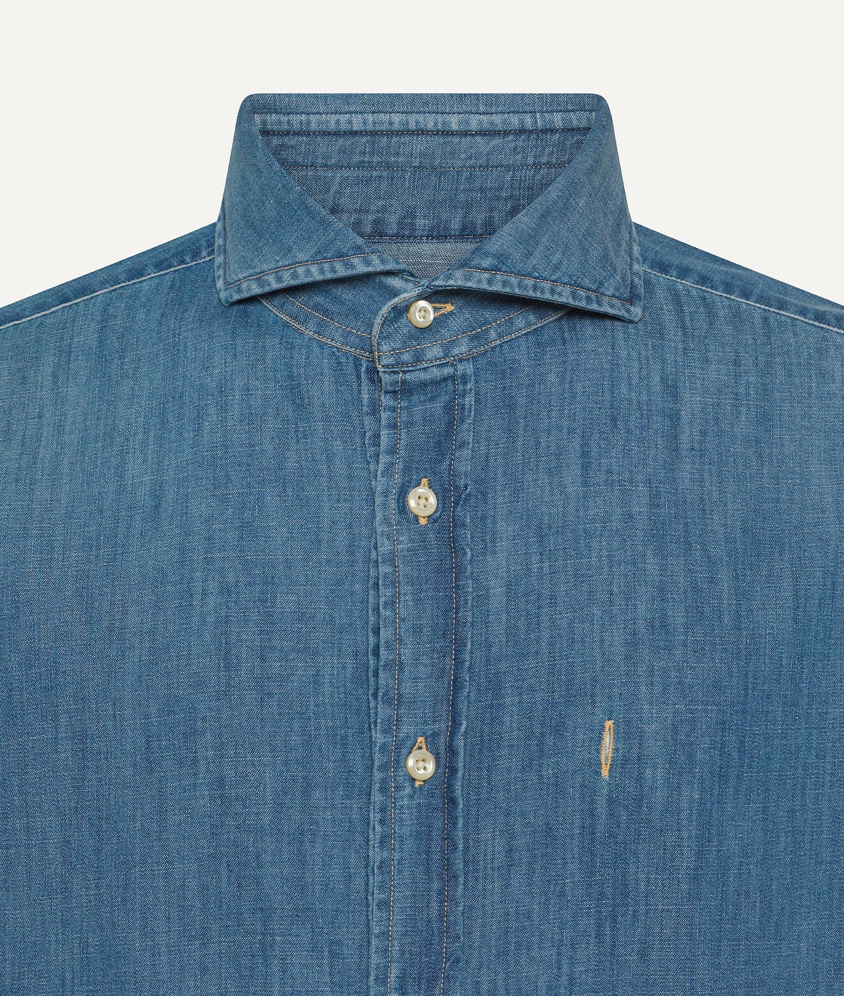 Casual Denim Shirt in Cotton