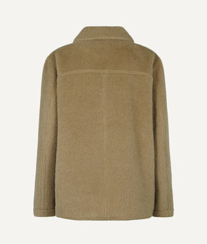 Lardini - Coat in Alpaca and Virgin Wool
