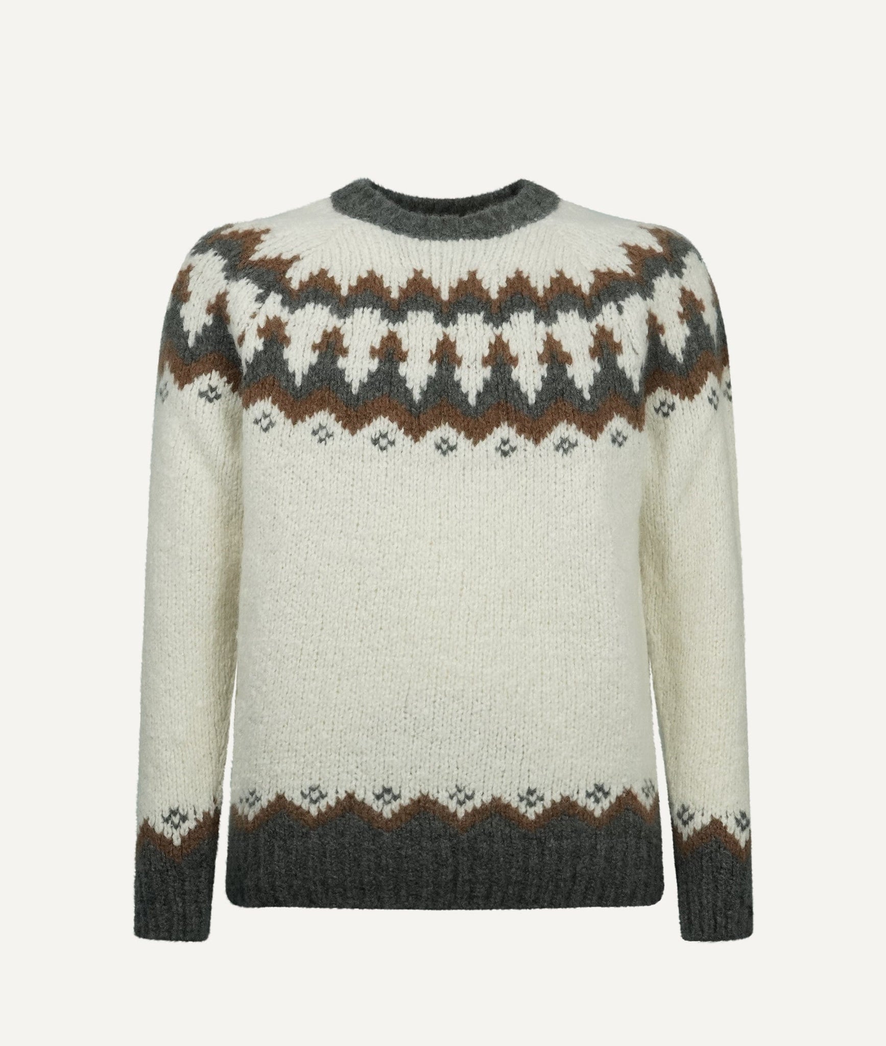 Eleventy - Sweater in Cashmere, Alpaca & Silk