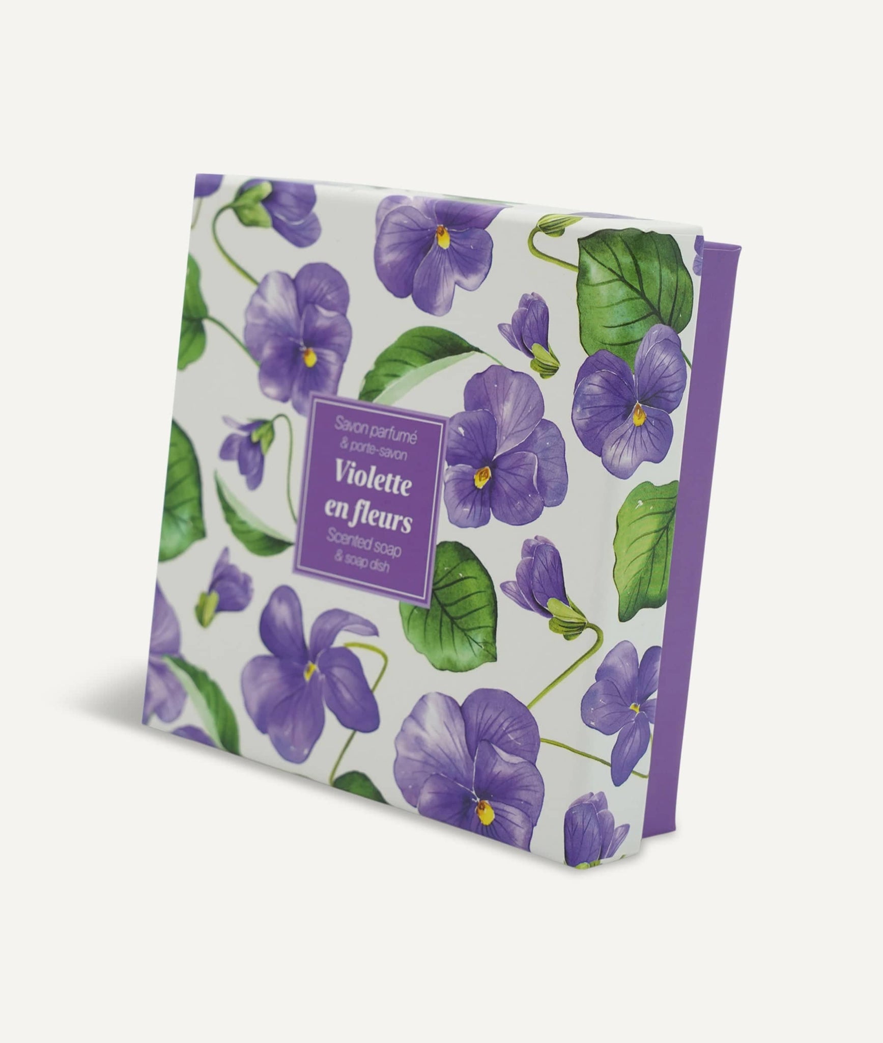 Scented soap - violette en fleurs - 100g